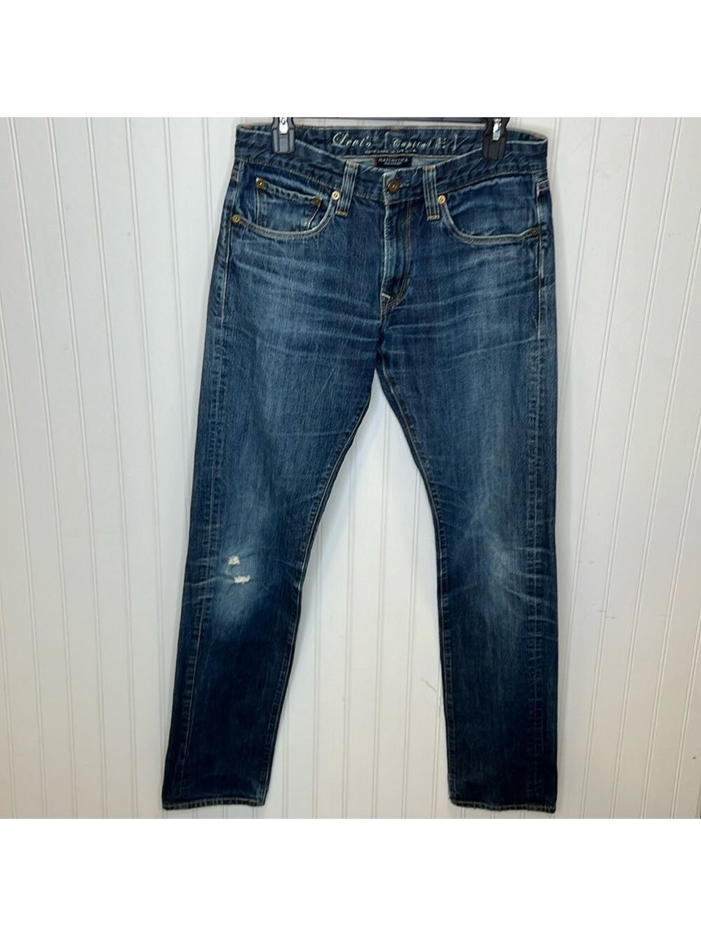 Levi’s Capital E Matchstick Slim Straight Jeans Size 30”